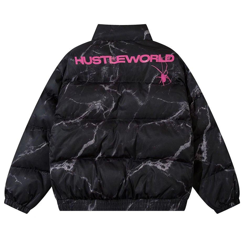 Spider Parka Puffer Jacket - Keystreetwear