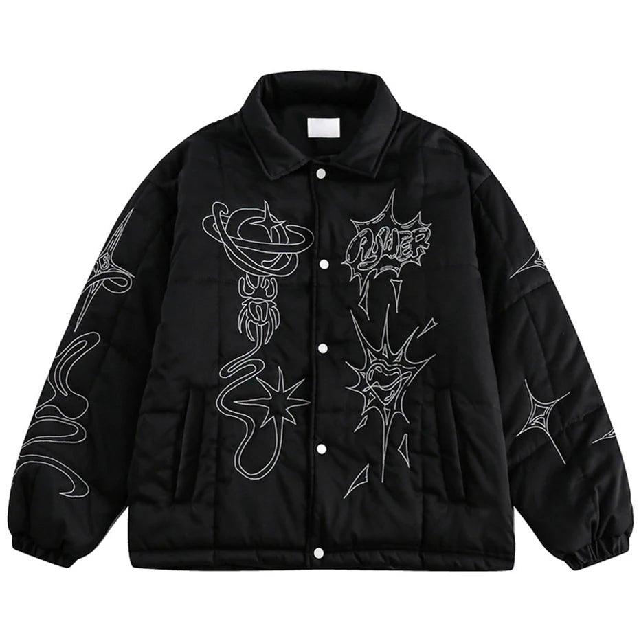 Vip Galicdica Spider Coat - Keystreetwear