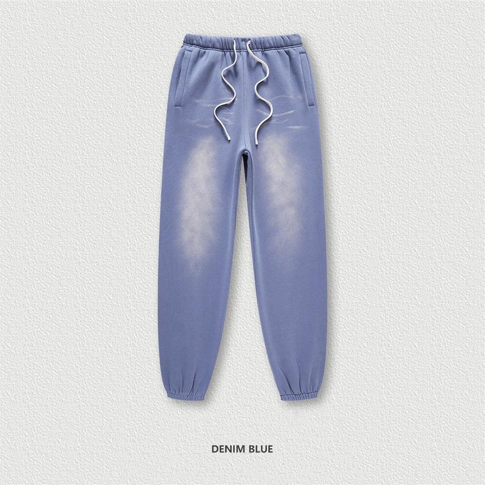 Winter Monkey Washed Fleece Sweatpants - Keystreetwear